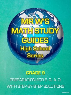 cover image of GRADE 9--PREPARATION FOR E. Q. A. O.